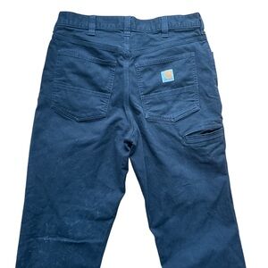 Carhartt men’s 32X36 Black Relaxed Fit Jeans, straight leg